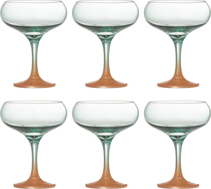 Immagine prodotto Bloomingville - Signe Cocktail Glass - Multi (6x, Bicchieri da aperitivo)