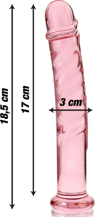 Produktbild Ibiza Nebula Series By ™ - Modell 16 Dildo Borosilikatglas 18,5 X 3 cm Rosa