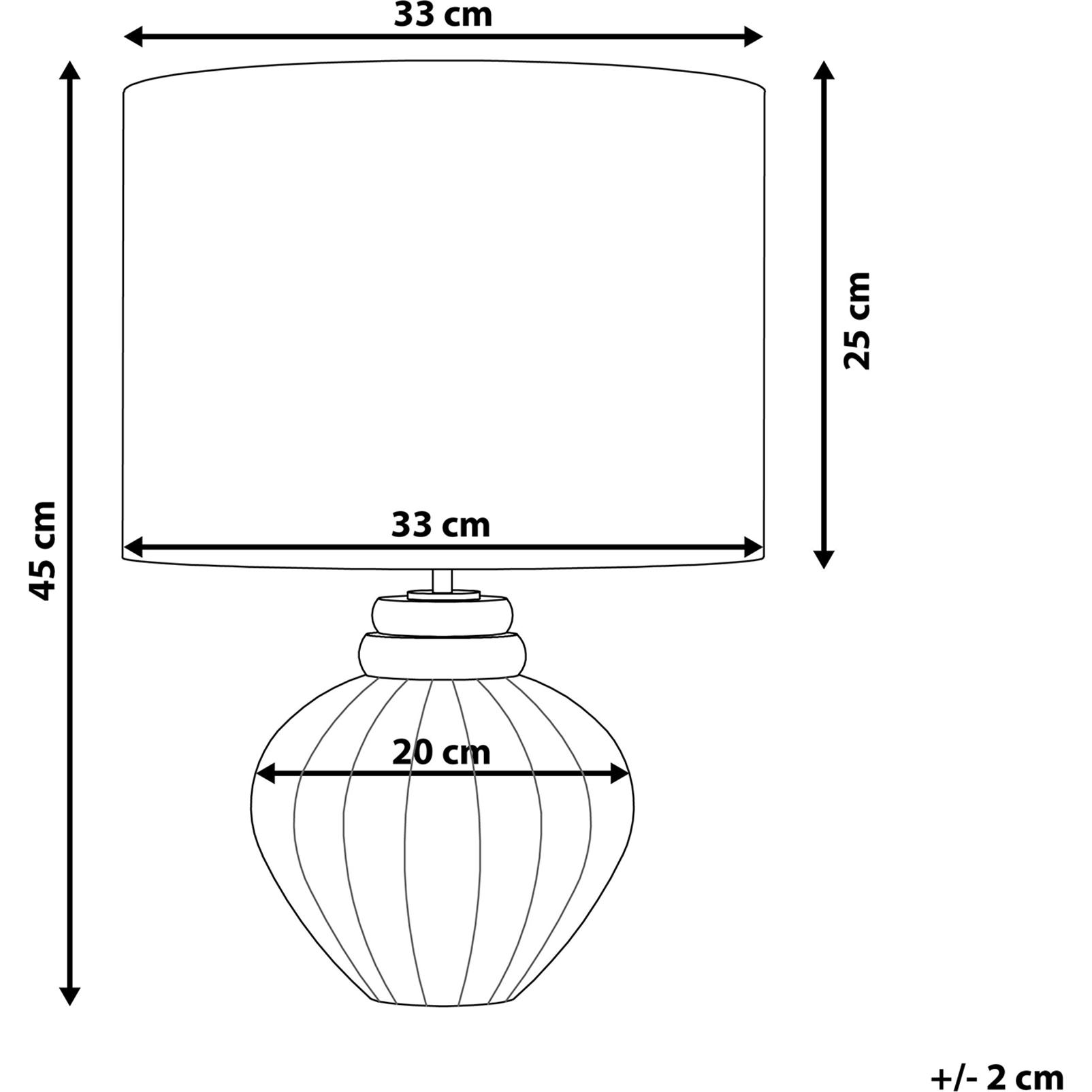 Thumbnail - Beliani, Tischlampe, Neris