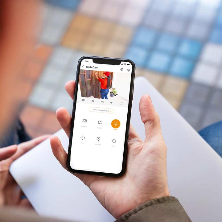 Actual product image Imou Bulb Cam