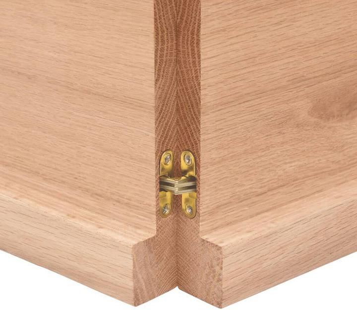 Actual product image vidaXL Oak Nature (120 x 40 x 4 cm)