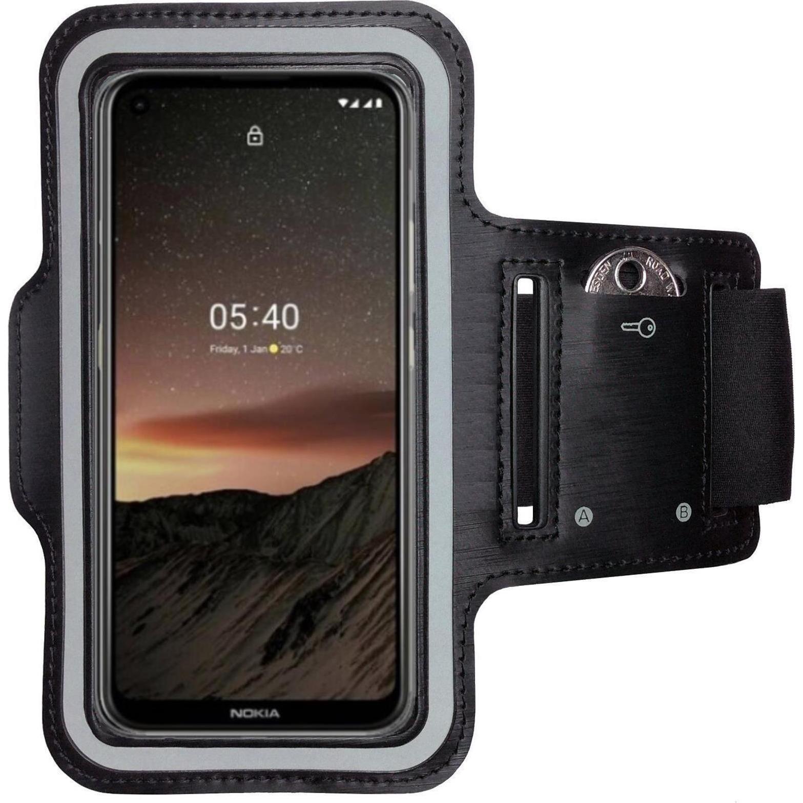 Thumbnail - CoverKingz Sportarmband für Nokia 5.4, Smartphone Sportarmband, Schwarz
