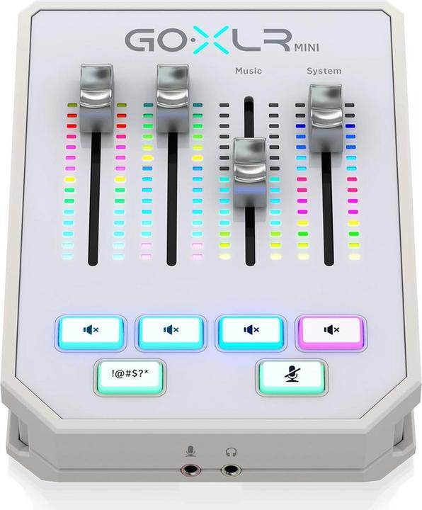 Produktbild TC Helicon GO XLR Mini-WH Mikser / Sampler für Streaming (USB)