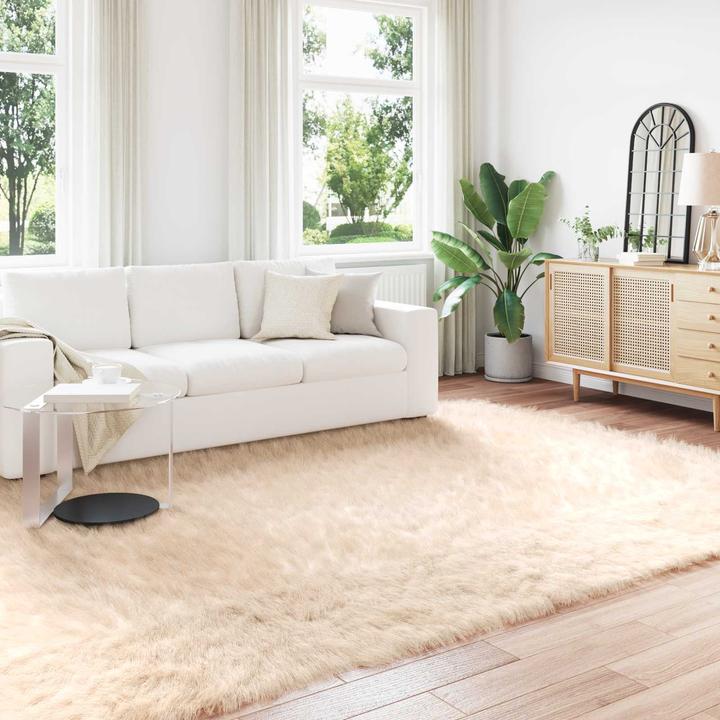 Produktbild vidaXL Kunstschaffell Teppich (200 x 280 cm)