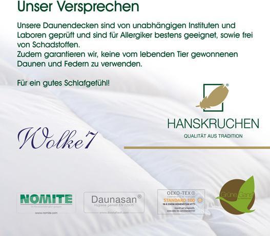 Actual product image Hanskruchen Wolke 7 (360 g, 200 x 200 cm)