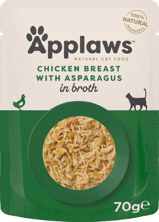 Actual product image Applaws Chicken and asparagus (Adult, 1 pcs., 70 g)