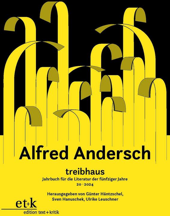 Alfred Andersch (Deutsch, Sven Hanuschek, Günter Häntzschel, Ulrike Leuschner, 2024)