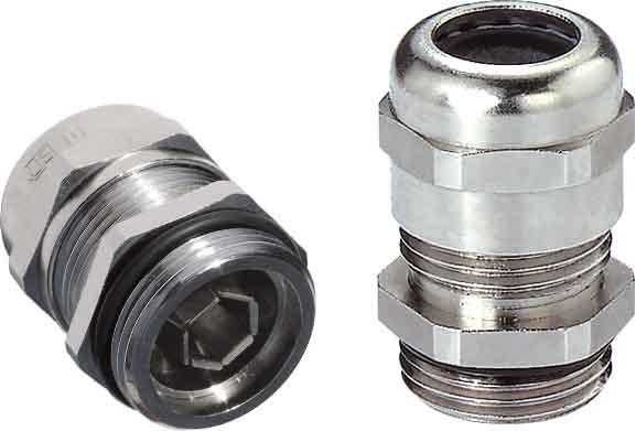 Actual product image Jacob Forskruning EMC/D Perfect M40x1,5 cable Ø 19-27 mm IP68, UL brass