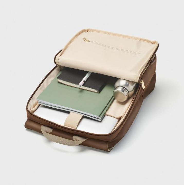Immagine prodotto Cluse Zaino Le Réversible, Marrone metallizzato Beige, Colore Oro