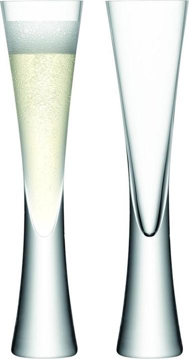 Immagine prodotto LSA Moya Champagne Flute 170ml - Trasparente x 2 (17 cl, 2 Occhiali, Bicchieri da champagne)