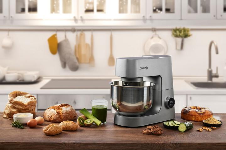 Produktbild Gorenje Küchenmaschine - silber - 6 l (1500 W, 6 l)