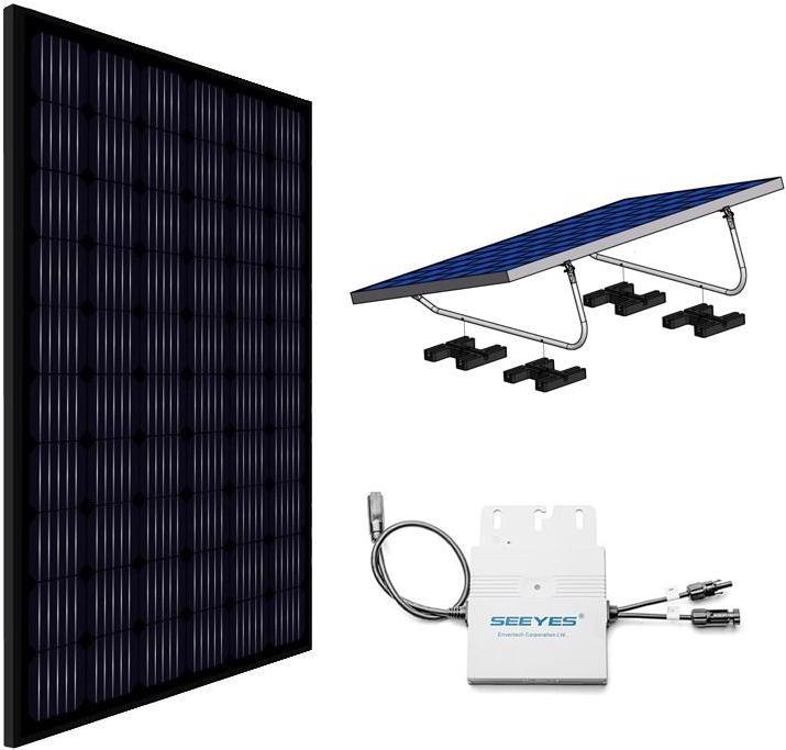 Produktbild Solar-Pac Solaranlage Plug & Play 300 W Flachdach