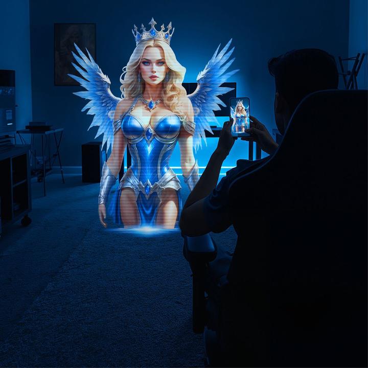 Actual product image Masturs Eloa Geflügelte Göttin Usb-Vibrator Masturbator