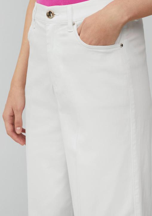 Produktbild S.Oliver Jeans-Hose Croped Hose / Regular Fit / High Rise / Wide Leg (34)