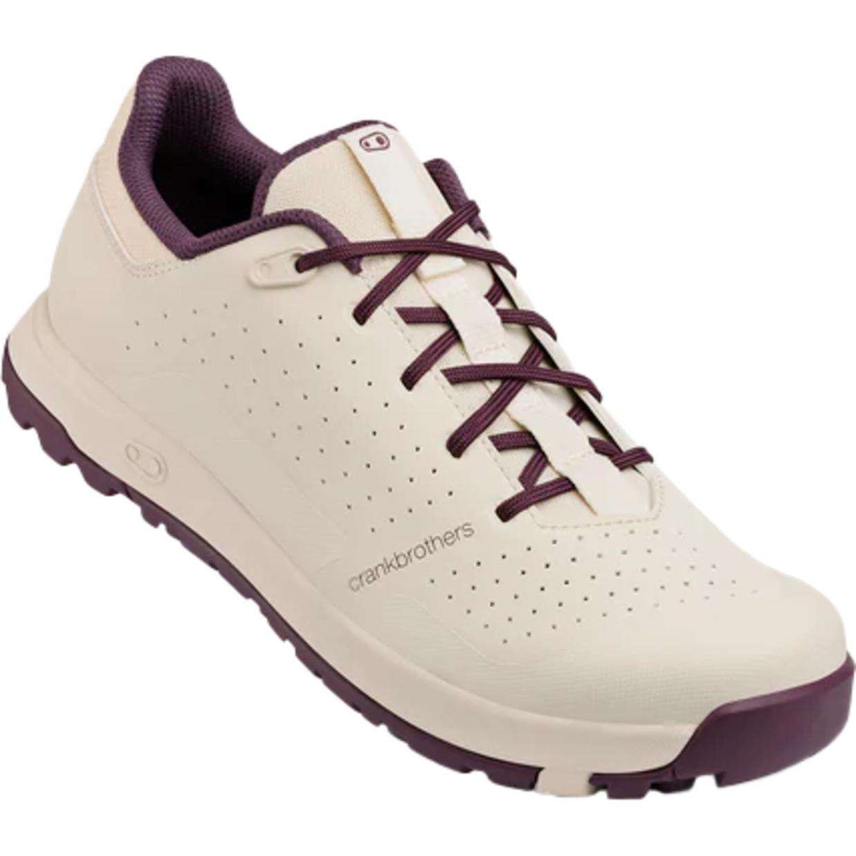 Crankbrothers, Uomini, Scarpe da ciclismo, Laccio per scarpe Mallet Trail (39), Bianco, Viola