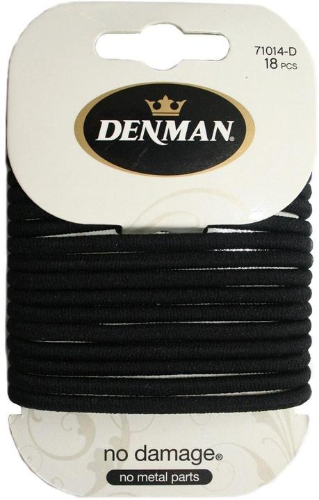 Produktbild Denman No Damage Elastics Black (Haargummi)