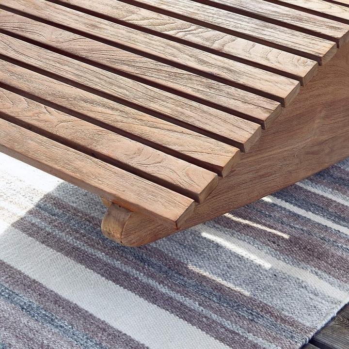 Produktbild Loberon Lounger Wenham braun (150 cm)