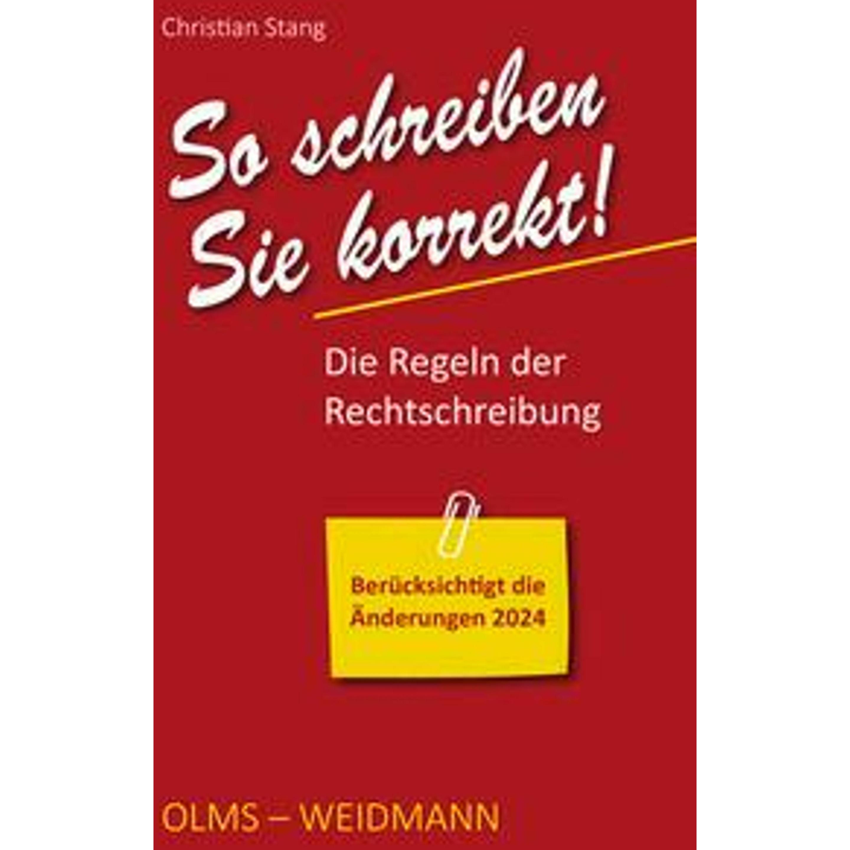 So schreiben Sie korrekt!, Fachbücher von Christian Stang