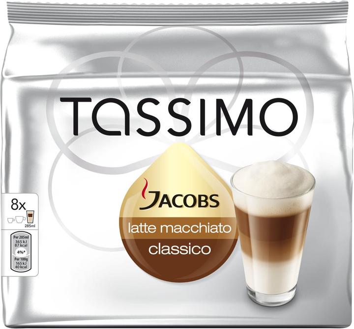 Image du produit Tassimo Jacobs Latte Macciato T-Disc (8 x Port.)