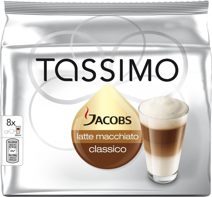 Produktbild Tassimo Jacobs Latte Macciato T-Disc (8 x Port.)