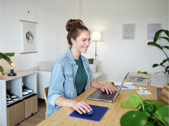 Produktbild Trust Boye Mouse Pad Eco Blue (M)