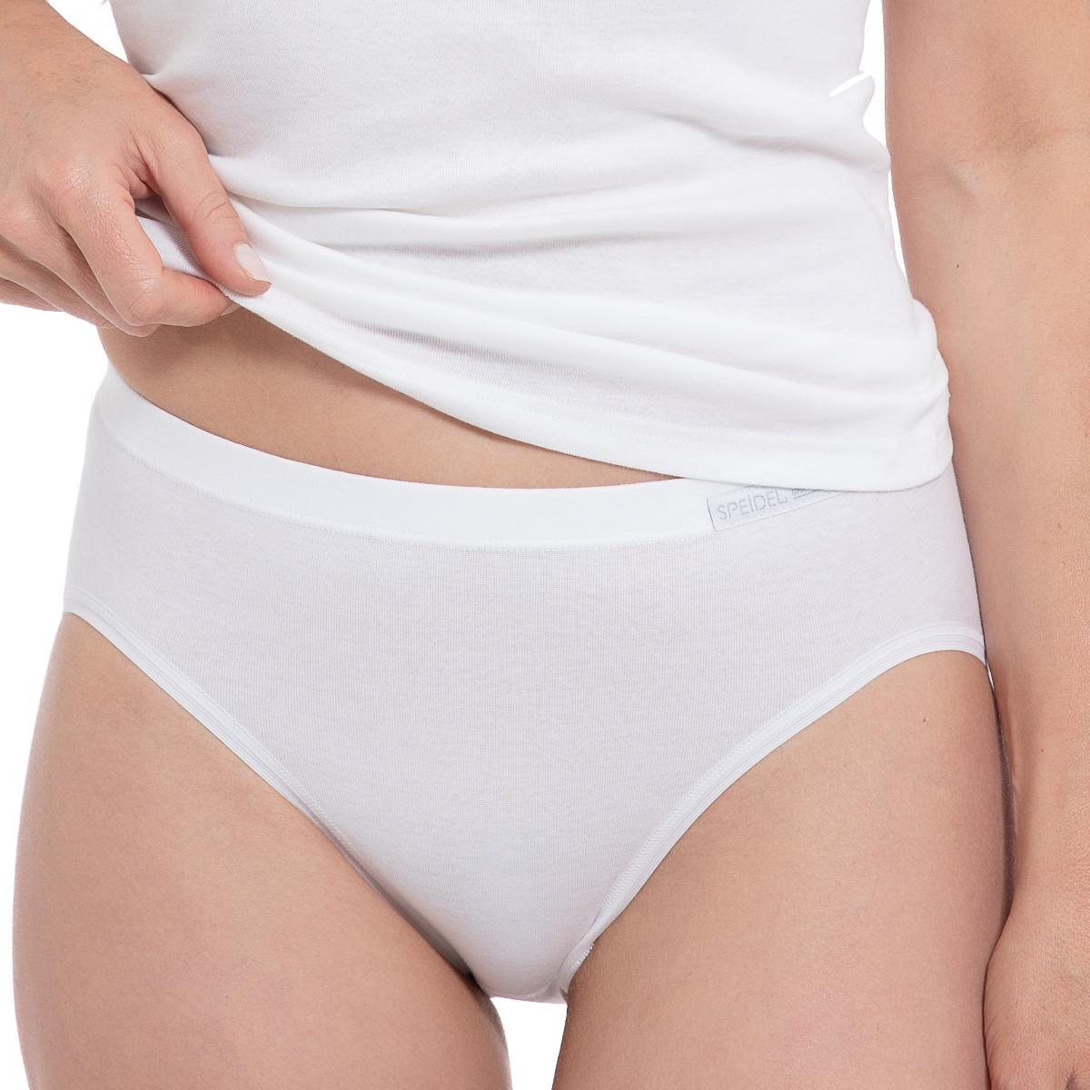 Thumbnail - Speidel, Damen, Unterhosen, 2er Pack bio.cotton Sport Edition Jazz Pants, Weiss, (38, 2er Pack)