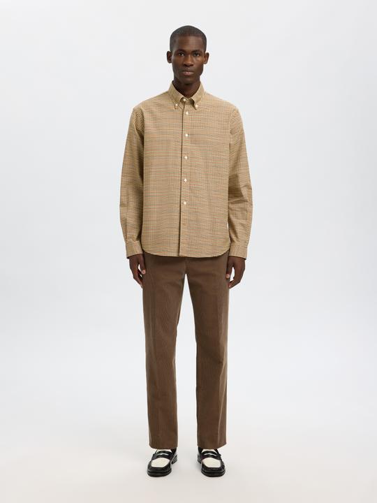 Produktbild Selected Homme Regular Fit Baumwoll Button Down Hemd (L)