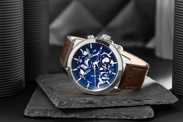 Actual product image Tommy Hilfiger Henry (Analogue wristwatch, 44 mm)