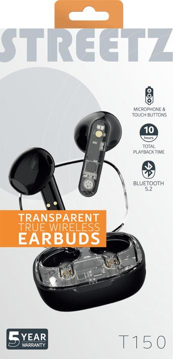 Actual product image Streetz T150 (No noise cancellation, 10 h, Wireless)