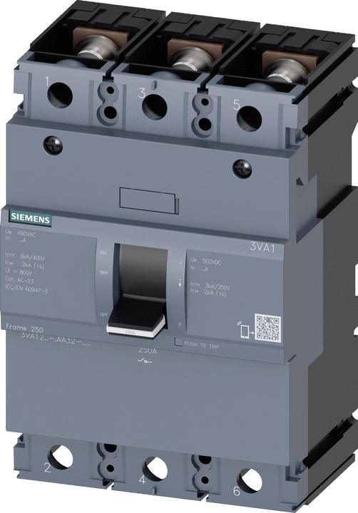 Produktbild Siemens 3VA1225-1AA32-0AA0 Lasttrennschalter 3VA1 IEC Frame 250 3-