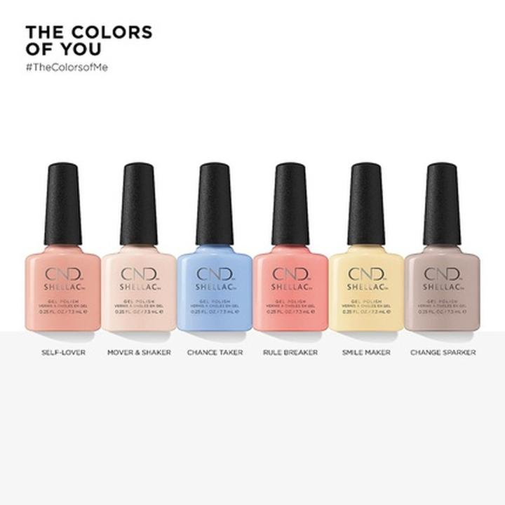 Actual product image CND Shellac UV Color Coat Mover & Shaker 7.3 ml (Top coat)