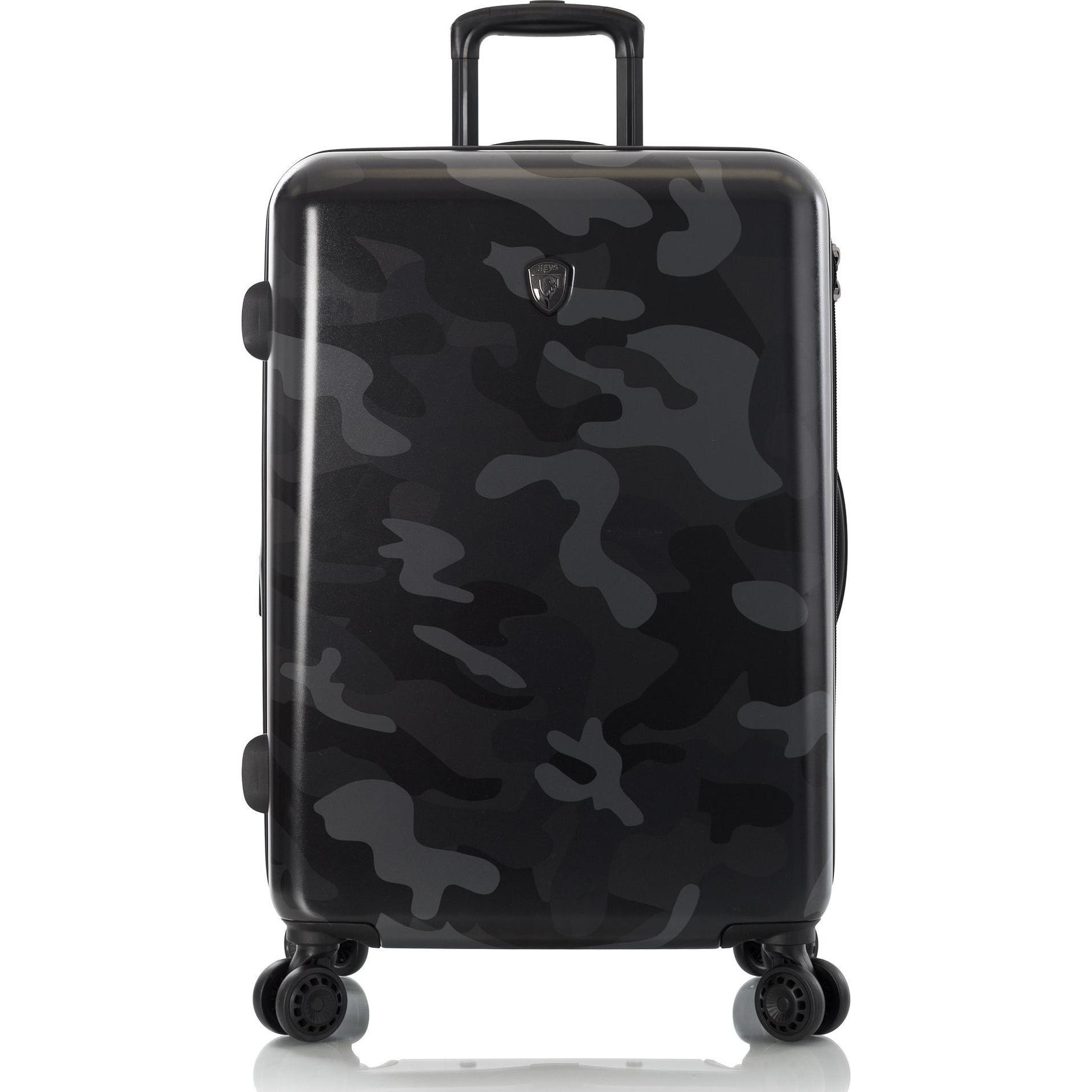 Heys, Koffer, Black Camo Fashion Spinner -matkalaukku, Schwarz, (87 l, M (50 - 90l))