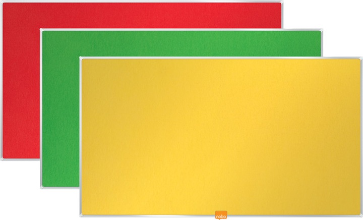 Actual product image Nobo Felt pinboard widescreen (Bulletin board, 72 x 41 cm)