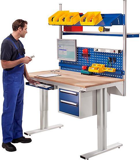 Actual product image RAU Workstation, height adjustable (125 cm, 80 cm)