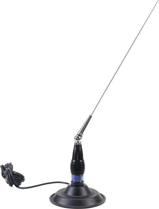 Actual product image President CB MLA-85 antenna, 93 cm, 250 W, 26-28 MHz, with 90-degree tilt and magnet included in