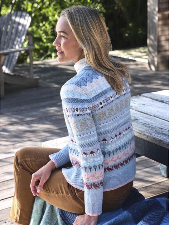 Produktbild Woolovers Countryside Strickjacke Wandern (S)