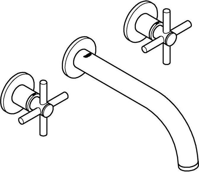 Image du produit Grohe Atrio Mélangeur de lavabo 3 trous