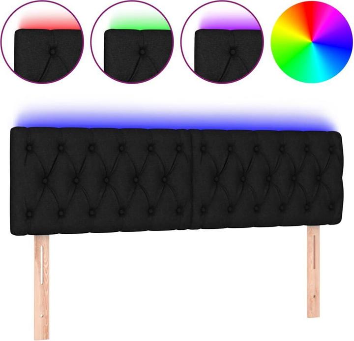 Image du produit vidaXL LED Kopfteil (160 x 7 x 88 cm)