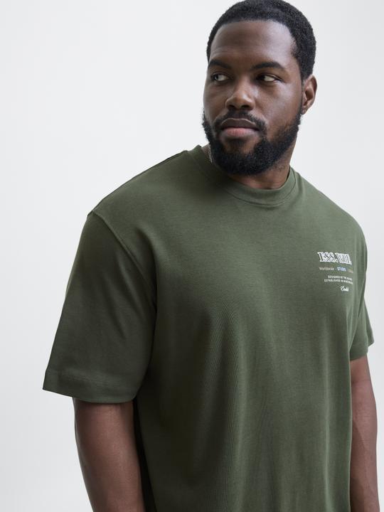 Actual product image Jack & Jones Jjeurban Edge Studio Tee Ss Sn Pls (4XL)