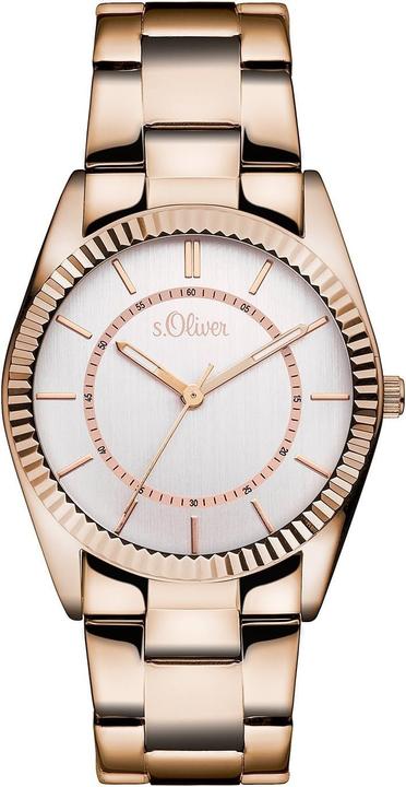 s.Oliver SO3190MQ Womens Analogue Quartz Watch with Stainless Steel Bracelet (Montre analogique)