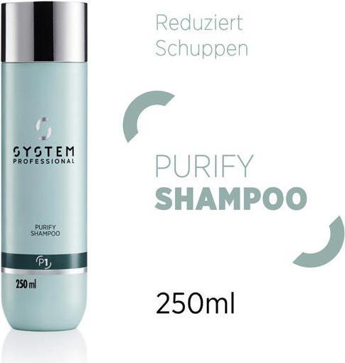Actual product image System Professional Purify P1 Shampoo (250 ml, Liquid shampoo)