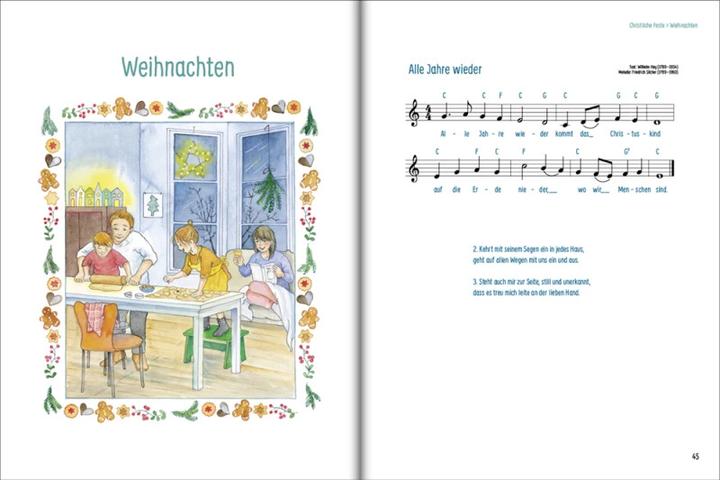 Immagine prodotto Die 100 schönsten Kinderlieder - Mit einfachen Noten und Akkorden für Gitarre und Klavier (Tedesco, Margot Kässmann, Lea Kässmann, Melanie Brockamp, 2021)