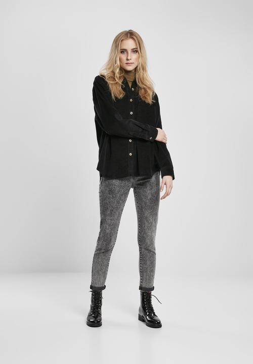 Immagine prodotto Urban Classics Camicia oversize in velluto a coste da donna (M)