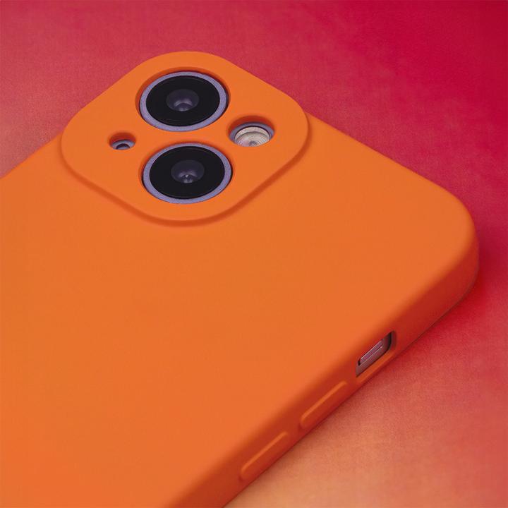 Actual product image OEM Silicon case for Samsung Galaxy S23 FE orange (Samsung Galaxy S23 FE)