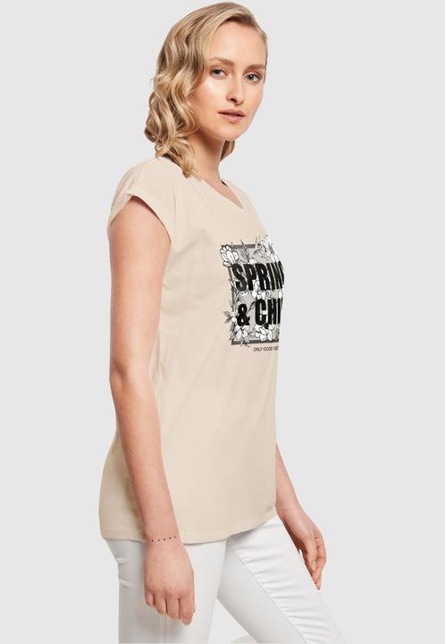 Image du produit Merchcode Tee shoulder extended Ladies Spring And Chill - 113645 (XL)