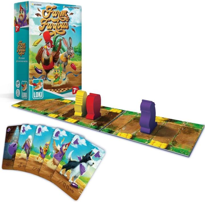 Produktbild Loki Kids Farm & Furious (Niederländisch, 2 - 5 Spieler)