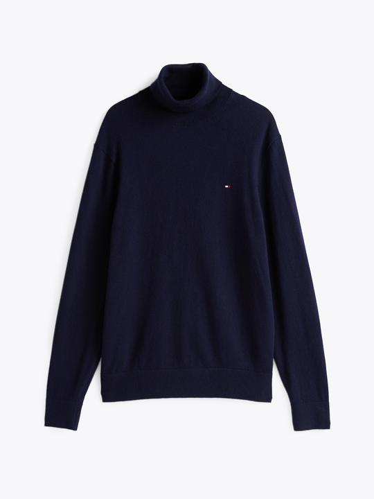 Produktbild Tommy Hilfiger Pima CTN Cashmere Pullover Roll Neck Desert S (M)