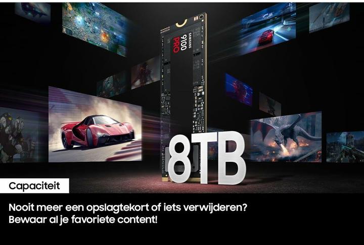 Actual product image Samsung 9100 PRO (8000 GB, M.2 2280)