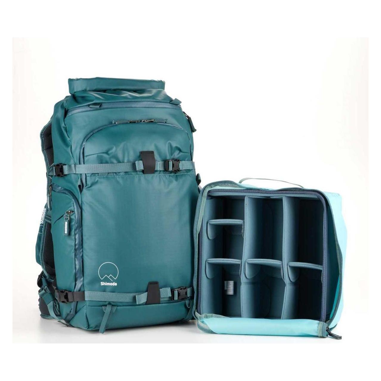 Shimoda Action X30 V2 Women"s Starter Kit (Med Ml Cu) (Fotorucksack, 30 l), Kameratasche, Blau