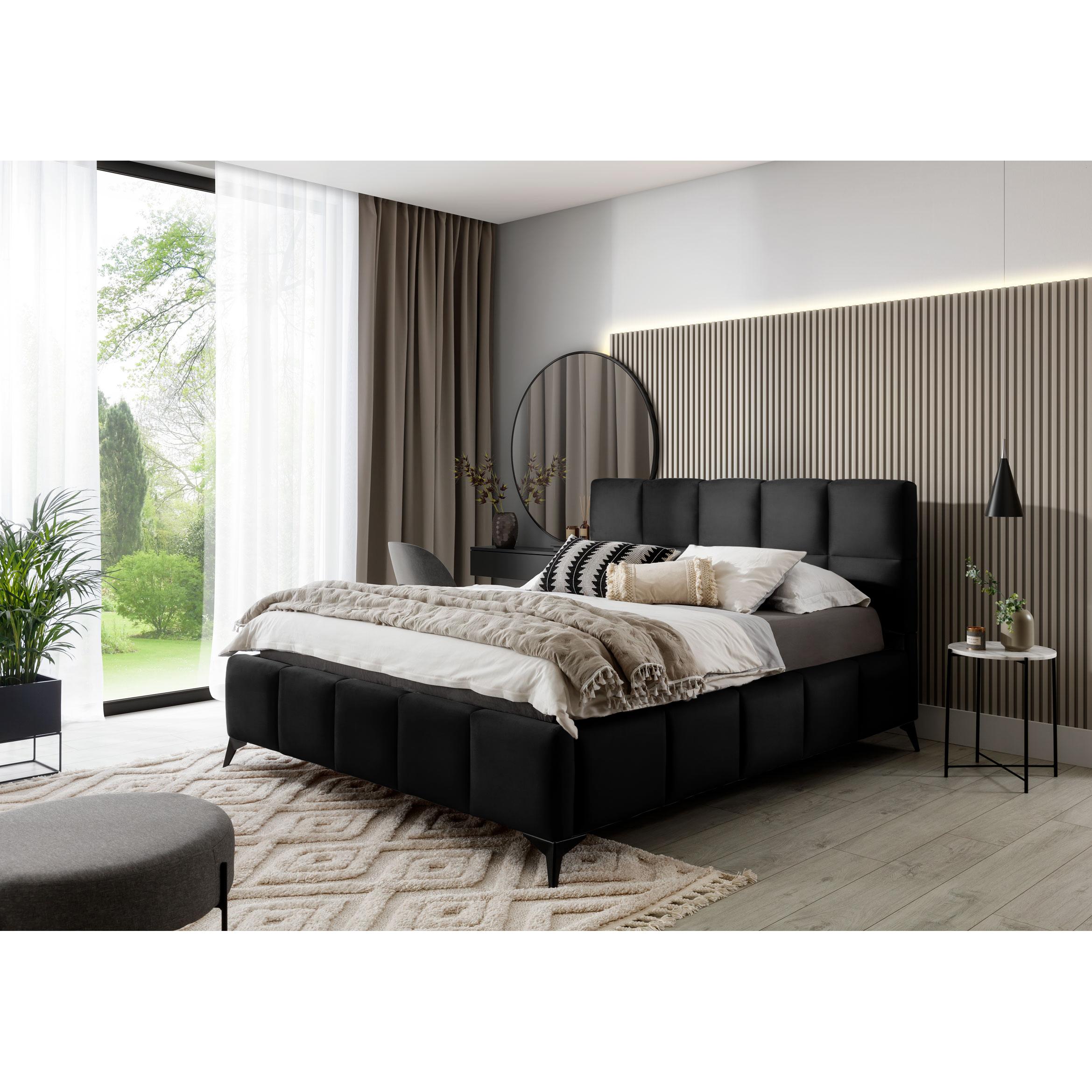ELTAP, Bett, Mist mit Stauraum (140 x 200 cm)